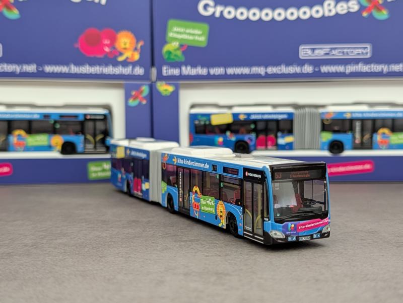 MB Citaro C2G Hochbahn „KITA-Kinderzimmer“ S3 - Ersatzverkehr