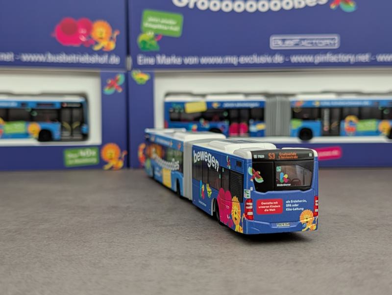 MB Citaro C2G Hochbahn „KITA-Kinderzimmer“ S3 - Ersatzverkehr