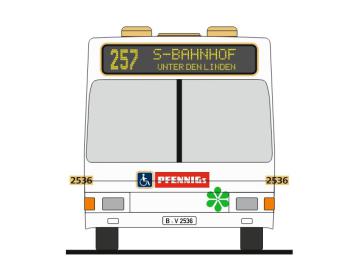 MAN NG272 BVG 2536 - Pfennings Linie 257 - S-BAHNHOF UNTER DEN LINDEN