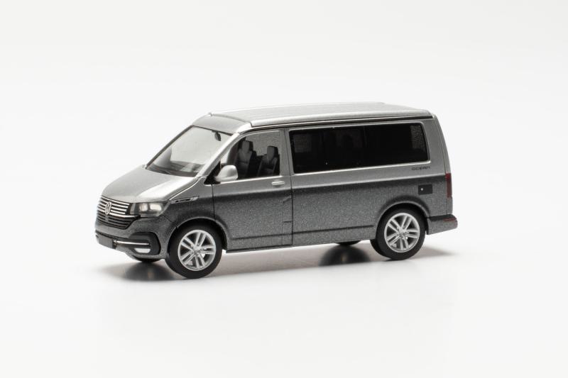 Herpa VW T6.1 California Ocean 2022 grau/silber