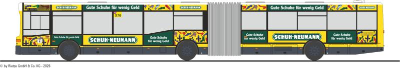 MB O405 GN - BVG Wagen 2614 Linie X76 · Walther-Schreiber-Platz MB O405 GN - BVG Wagen 2614 Linie X76 · Walther-Schreiber-Platz