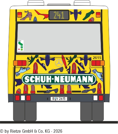 MB O405 GN - BVG Wagen 2615 Linie 241 · Baumschulenstr. / Fähre